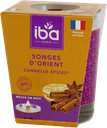 [PA365] IBA Bougie - parfum Songes d'orient /canelles épices (180g)