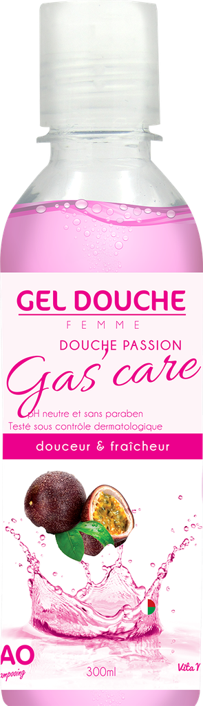 GAS'CARE Gel Douche - Passion (300ml)