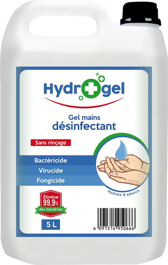 HYDROGEL - Gel mains (5L)