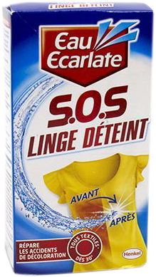 EAU ECARLATE SOS linge déteint (200g)