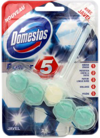 DOMESTOS Bloc WC - power javel (55g)