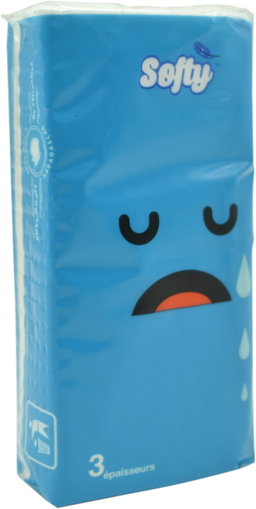 SOFTY Mouchoirs pocket 4plis