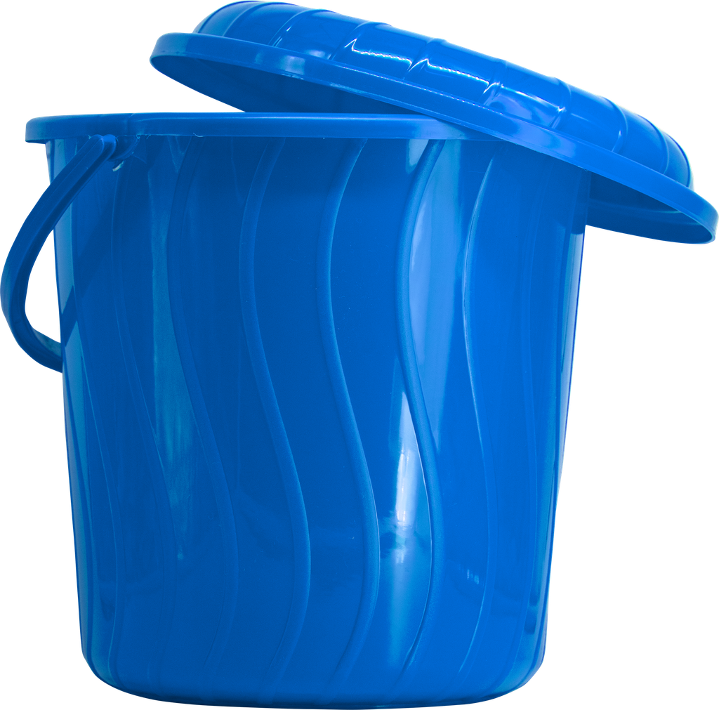 SM Seau avec couvercle - 10 Litres Couleur Opaque