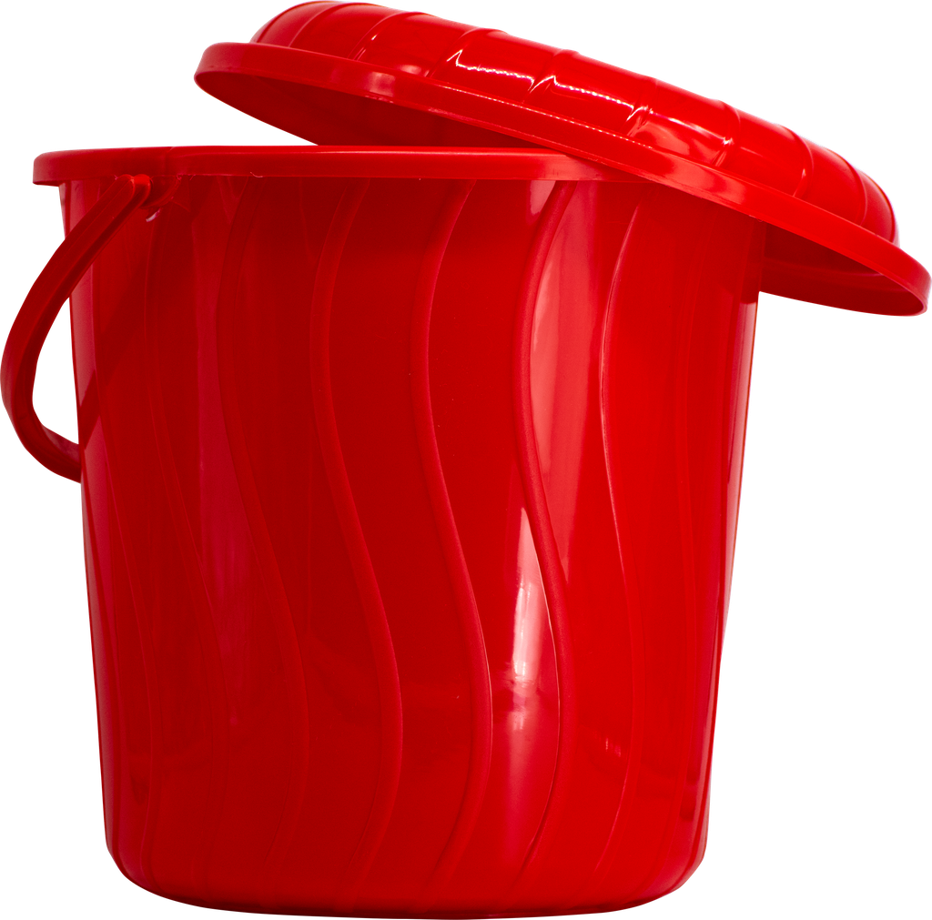 SM Seau avec couvercle - 15 Litres Couleur Opaque