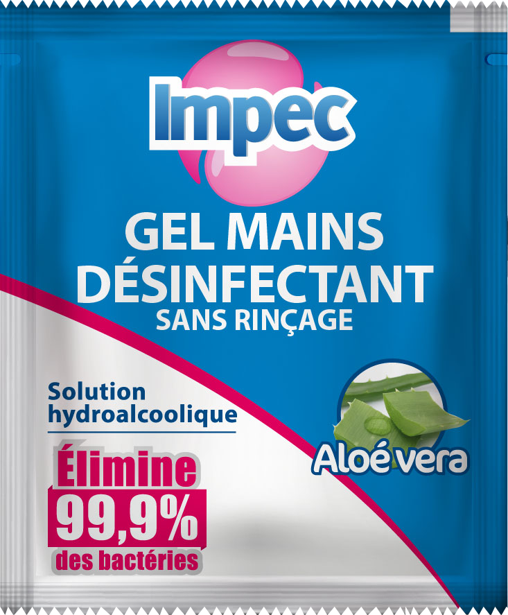 IMPEC Gel Hydroalcoolique (3mlx20)
