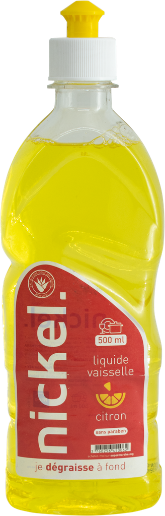 NICKEL Liquide vaisselle - citron (500ml)