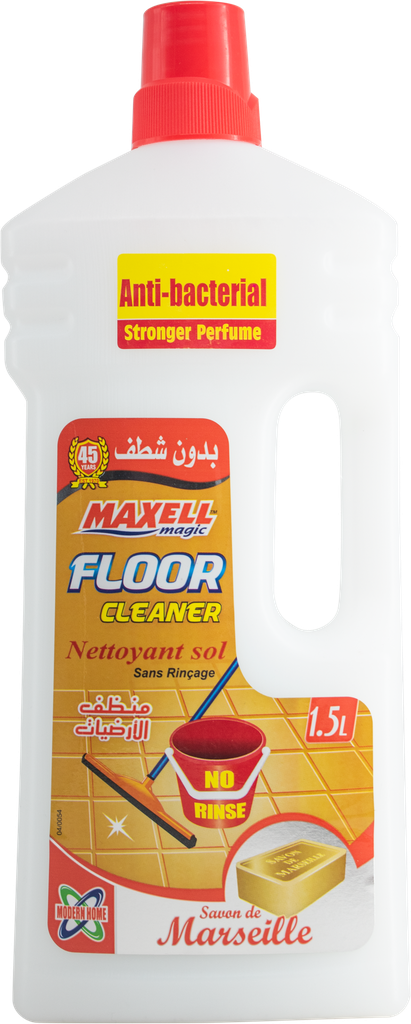MAXELL Nettoyant sol - parfumé savon de marseille (1,8L)