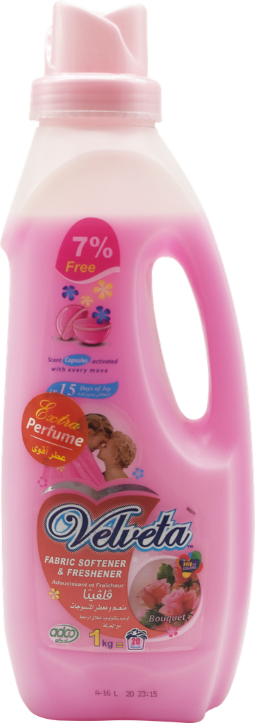 VELVETA Adoucissant - bouquet (1L)