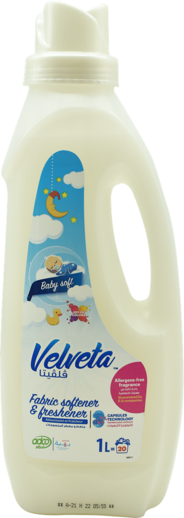 VELVETA Adoucissant - extra mild (1L)