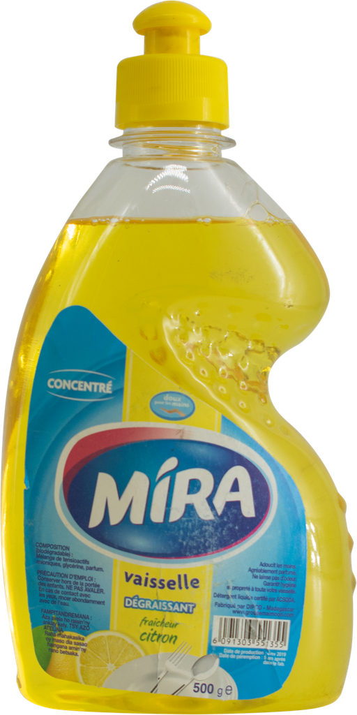 MIRA Liquide vaisselle - citron (500ml)