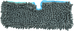 [IP619] Mop rechange bleu/gris - balai flexible 2en1
