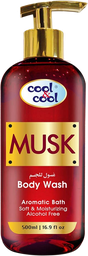 [PC117] COOL&amp;COOL Gel douche - Gamme MUSK (500ml)