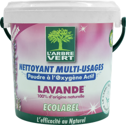 [PA883] ECOLABEL Poudre nettoyante multiusage - Lavande (1kg)