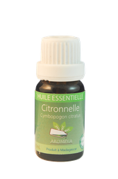 [AR004] AROMEYA Huile essentielle de Citronnelle 10ml