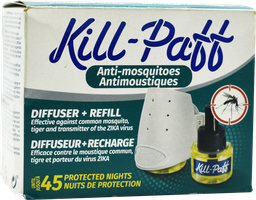 [PA185] ZELNOVA Diffuseur électrique KILL PAFF - anti-moustique + recharge