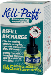 [PA186] ZELNOVA Anti-moustique KILL PAFF - Recharge (33ml)
