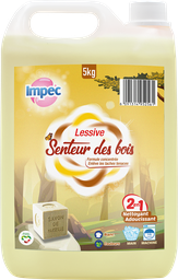 [IP256] IMPEC Lessive liquide - Machine &amp; mains Senteur des bois (5kg)
