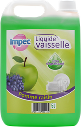 [IP018] IMPEC Liquide Vaisselle - Pomme raisin (5L)