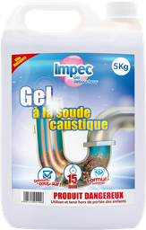 [IP194] IMPEC Déboucheur à la soude (5kg)