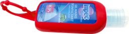 [IP309] SM Support silicone - pour gel hydroalcoolique 50ml Rouge