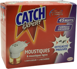 [PA353] CATCH diffuseur électrique - anti moustique 45 nuits répulsif
