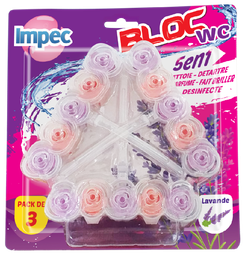 [IP219] IMPEC Bloc WC - Lavande (pack de 3)