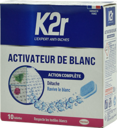 [PA394] K2R Lessive - Blanc (tablettes x10)