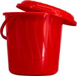 [PA448] SM Seau avec couvercle - 15 Litres Couleur Opaque