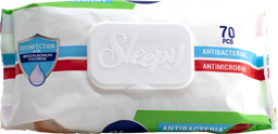 [PA496] SLEPPY Lingette antibactérienne (Paquet de 70)