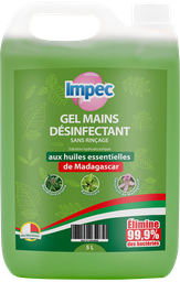 [IP417] IMPEC Gel hydro-alcoolique - aux Huiles essentielles (5L)