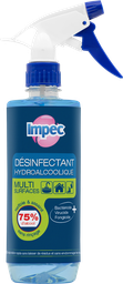 [IP432] IMPEC Désinfectant hydroalcoolique - spray multi surfaces (500ml)