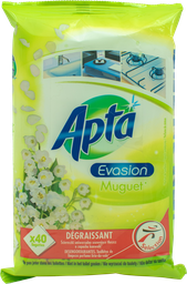 [IP441] APTA Lingettes dégraissantes multiusage (40 pièces)
