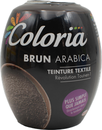 [PA572] COLORIA Teinture textile - brun (350g)