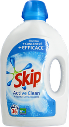 [PA596] SKIP Lessive liquide - active clean 34 lavages (1,7L)