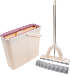 [IP482] Balai absorbant auto-essorable avec seau