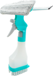 [IP487] Kit nettoyage vitre portatif multifonction - blanc (250ml)