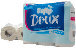 [PA629] SOFTY Papier toilette - Doux (pack de 6)