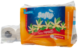 [PA630] SOFTY Papier toilette - Vanille (pack de 6)