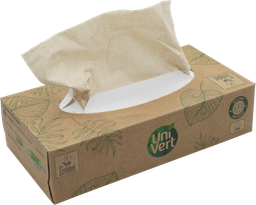 [IP540] UNIVERT Mouchoirs en boîte (100 feuilles)