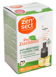 [PA653] ZENSECT Recharge pro nature - pour diffuseur 45 nuits (18ml)