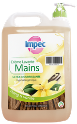 [IP526] IMPEC Crème lavante avec pompe - Ylang Vanille (5L)