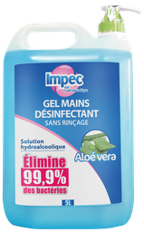 [IP527] IMPEC Gel Hydroalcoolique avec pompe (5L)