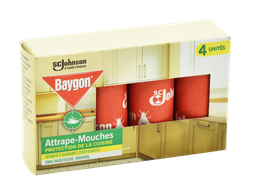 [PA744] BAYGON Papier attrape mouche (x4)