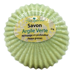 [PC001] HOMEO Savon à l'argile verte (60g)
