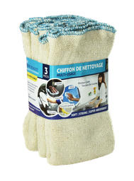 [PA765] BRITEX Torchon nettoyant multi usage - double épaisseur (x3)