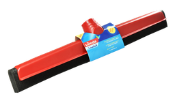 [PA767] VILEDA Raclette sol - avec manche en métal (rouge)