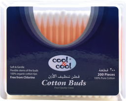 [PC070] COOL&amp;COOL Coton tige (200 pcs)